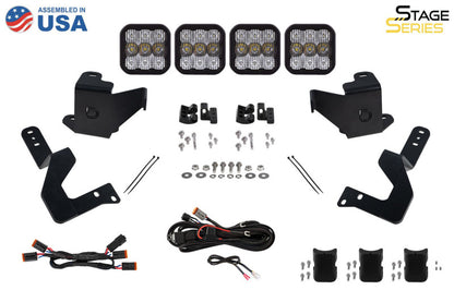 Diode Dynamics 2022 Toyota Tundra SS5 Grille CrossLink Bracket Kit