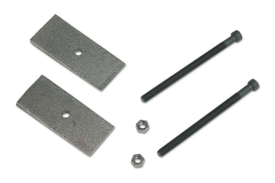 2 Degree Axle Shims 2-3 Inch Wide With 3/8 Inch Center Pins Pair Tuff Country