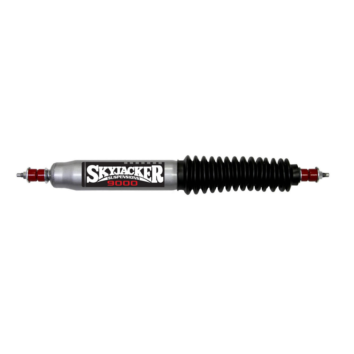 Steering Stabilizer HD OEM Replacement Kit Silver w/Black Boot 70-76 Ford F-100 75-79 Ford Bronco 77-79 Ford F-150 Skyjacker