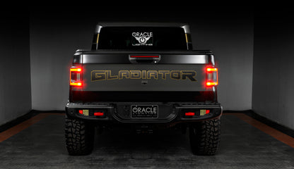 Oracle 2020+ Jeep Gladiator JT Flush Mount LED Tail Lights - Tinted Lens