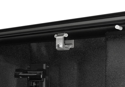 PowertraxPRO MX Retractable Tonneau Cover Rugged Aluminum Construction Electric Cover Matte Black 2019-2026 GMC Sierra (with CarbonPro Bed) 5' 9 inch Bed without Stake Pockets Standard Rails