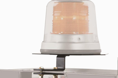 Utility Light Bracket Universal Black 10.5 Inch Base Center Mount Backrack