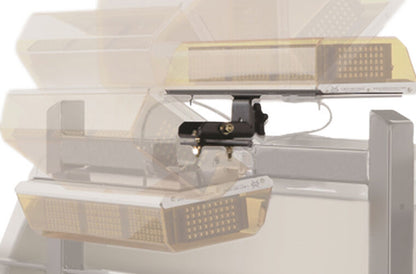 Utility Light Bracket Universal Folding 16 Inch X 7 Inch Rectangle Center Mount Backrack