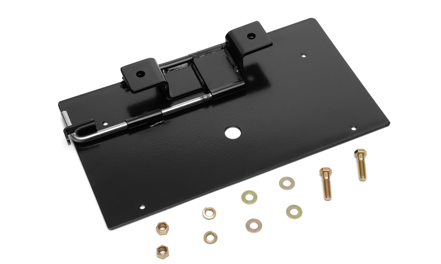 Utility Light Bracket Universal Folding 16 Inch X 7 Inch Rectangle Center Mount Backrack