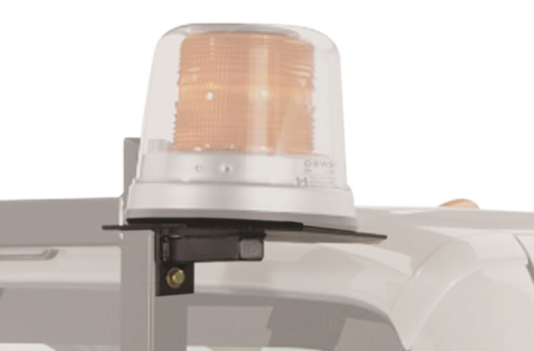 Utility Light Bracket Universal 10.5 Inch Base Passenger Side Backrack