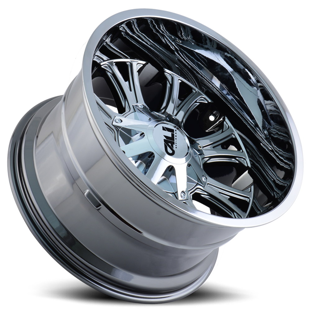 Cast Aluminum Wheels Americana 9101 CH 20x9 Chrome Cali Offroad Wheels