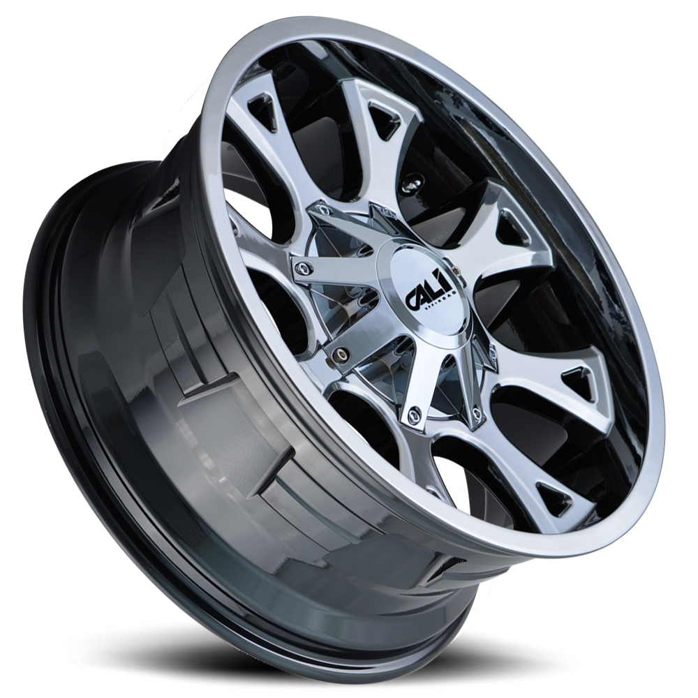 Cast Aluminum Wheels Anarchy 9103 CH 20x12 Chrome Cali Offroad Wheels