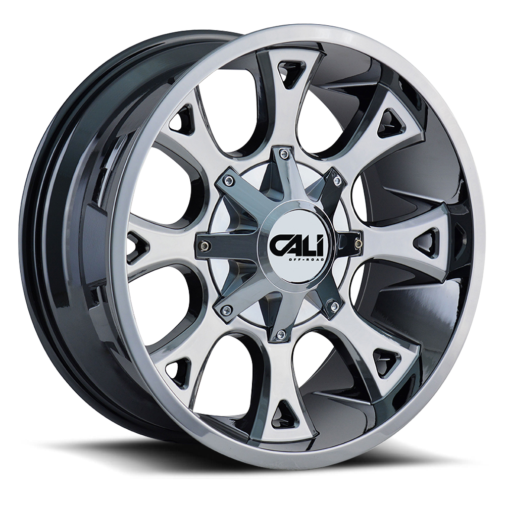 Cast Aluminum Wheels Anarchy 9103 CH 20x9 Chrome Cali Offroad Wheels