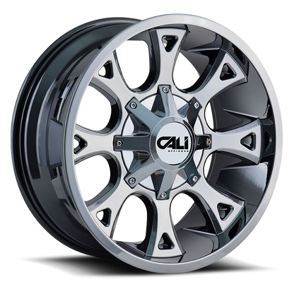Cast Aluminum Wheels Anarchy 9103 CH 20x9 Chrome Cali Offroad Wheels