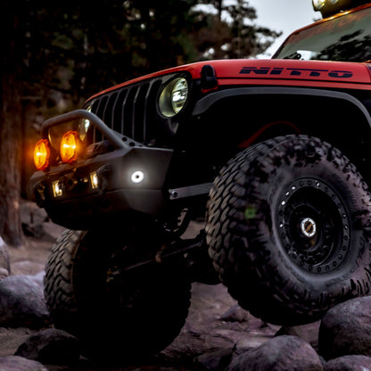 Cyclone V2 LED 6 Light Rock Kit Clear KC HiLiTES