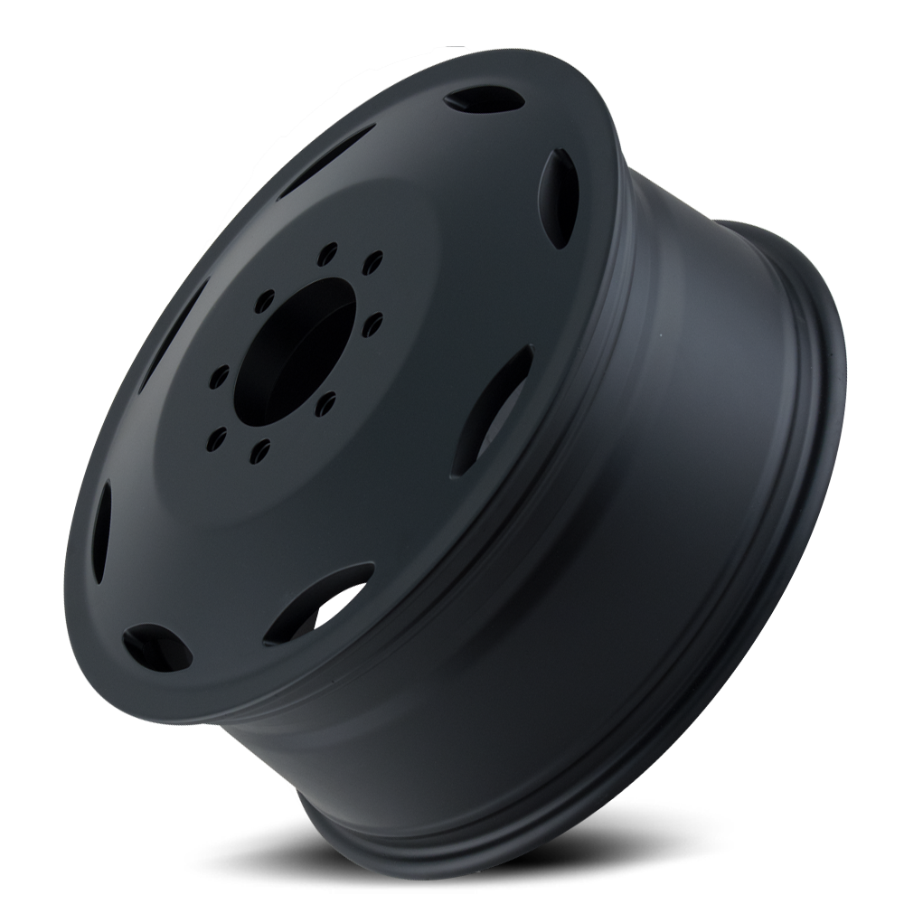 Dually Wheels Brutal Dually 9105 BK 22x8.25 Black Cali Offroad Wheels
