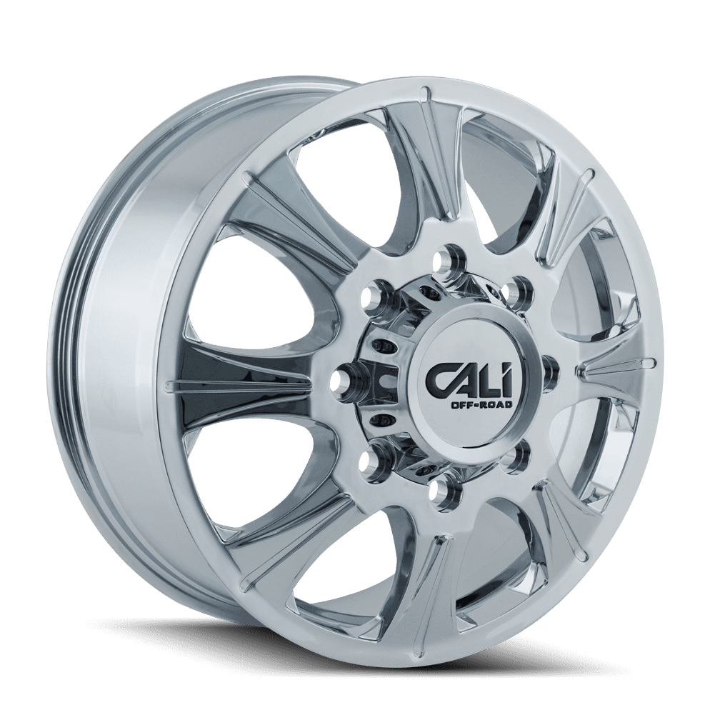 Dually Wheels Brutal Dually 9105 CH 22x8.25 Chrome Cali Offroad Wheels