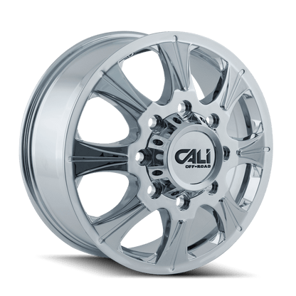 Dually Wheels Brutal Dually 9105 CH 22x8.25 Chrome Cali Offroad Wheels