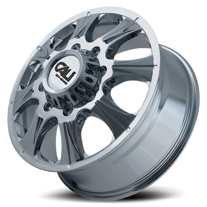 Dually Wheels Brutal Dually 9105 CH 22x8.25 Chrome Cali Offroad Wheels