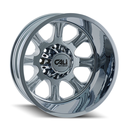 Dually Wheels Brutal Dually 9105 CH 20x8.25 Chrome Cali Offroad Wheels