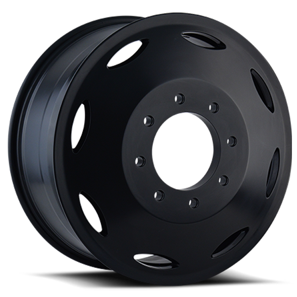 Dually Wheels Brutal Dually 9105 BK 20x8.25 Black Cali Offroad Wheels