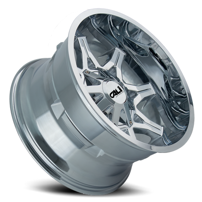 Cast Aluminum Wheels Obnoxious 9107 CH 20x9 Chrome Cali Offroad Wheels