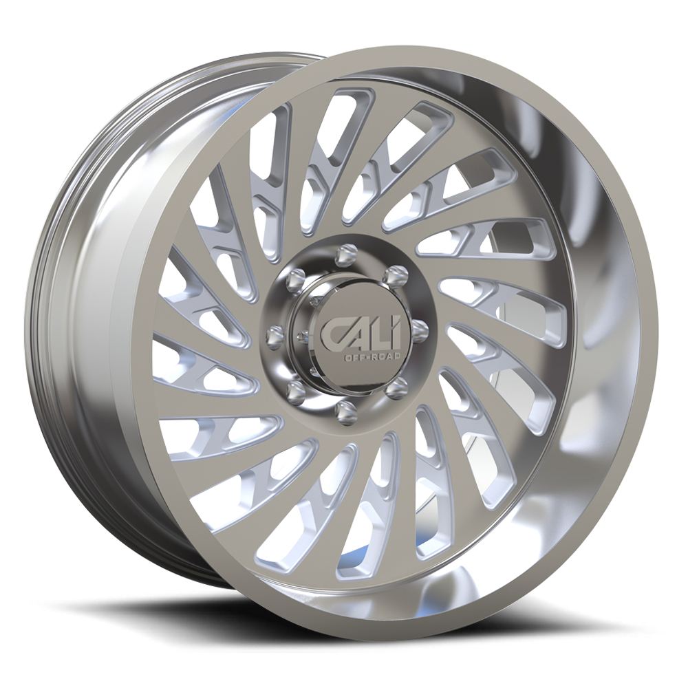 Cast Aluminum Wheels Switchback 9108 PO 20x10 Polished Cali Offroad Wheels