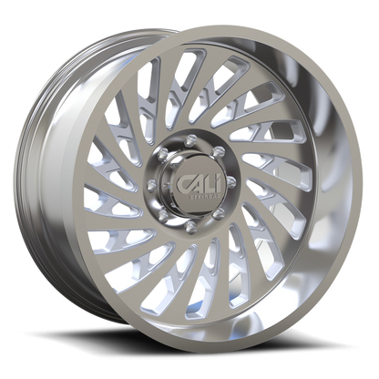 Cast Aluminum Wheels Switchback 9108 PO 20x10 Polished Cali Offroad Wheels