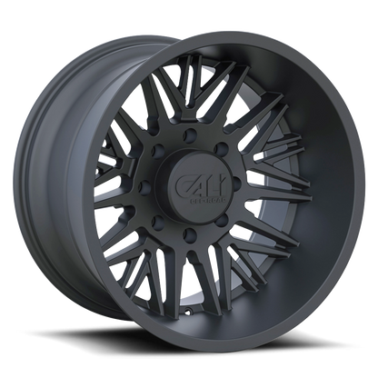 Cast Aluminum Wheels Rawkon 9109 MB 22x12 Matte Black Cali Offroad Wheels
