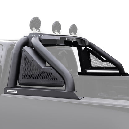 Sport Bar 2.0 for Full Sized Trucks Textured Black 2007-2021 Toyota Tundra 2009-2024 Dodge Ram 1500/2500/3500 Go Rhino