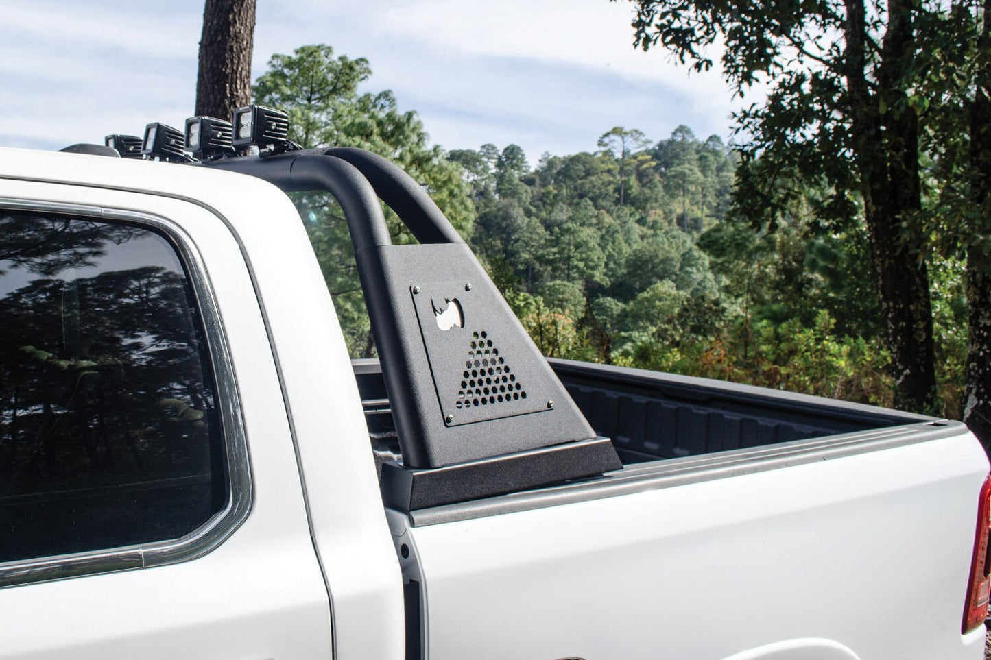 Sport Bar 2.0 for Full Sized Trucks Textured Black 2007-2021 Toyota Tundra 2009-2026 Dodge Ram 1500/2500/3500 Go Rhino