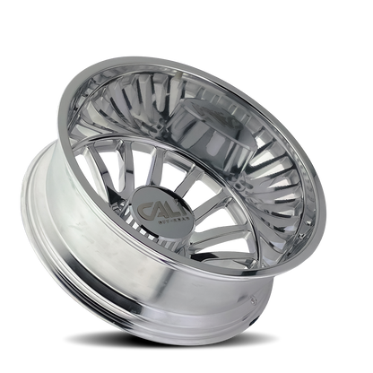 Dually Wheels Summit Dually 9110D PO 22x8.25 Milled Spokes Polished Cali Offroad Wheels