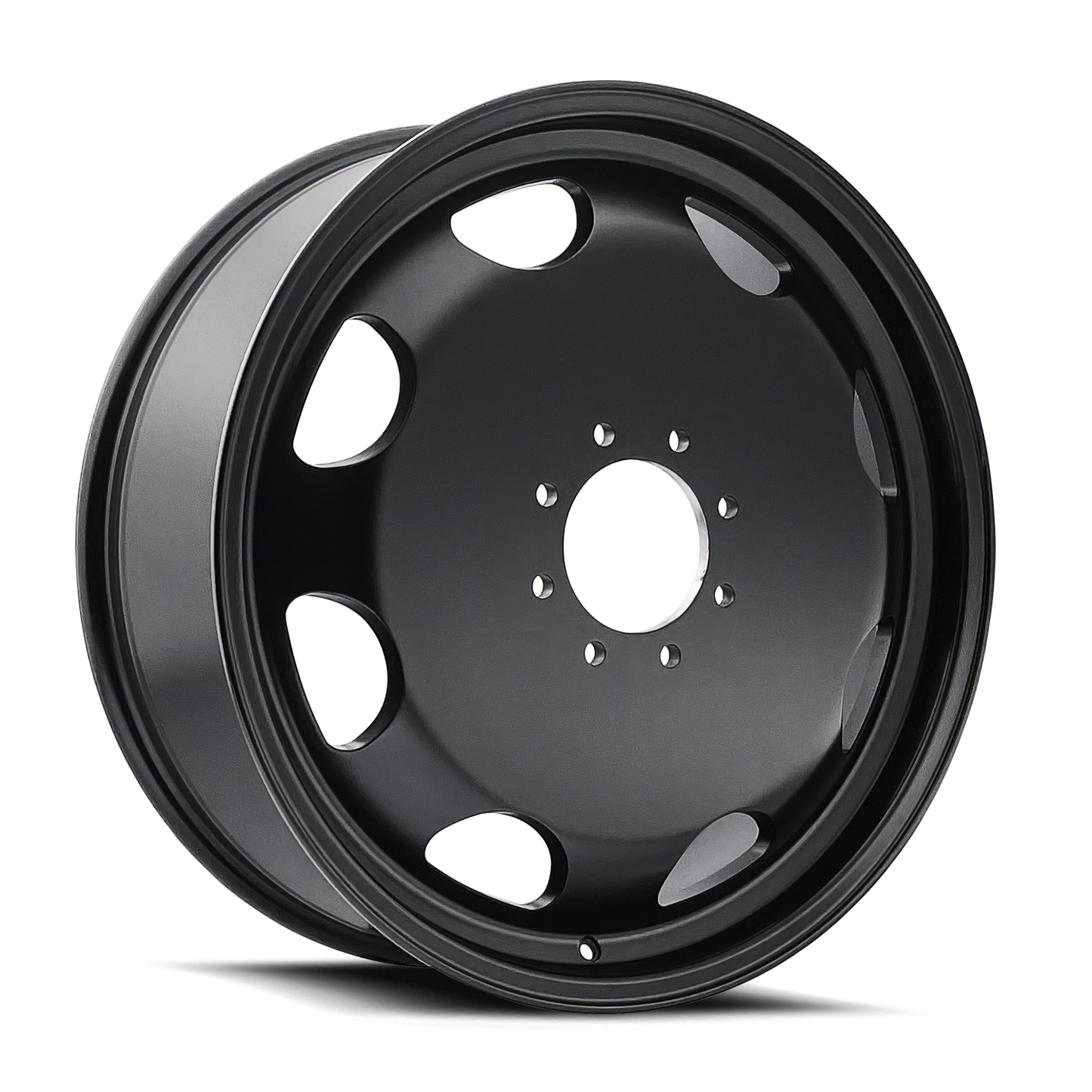 Dually Wheels Summit Dually 9110D MB 20x8.25 Matte Black 8 On 170 Bolt Pattern 100 Offset Cali Offroad Wheels
