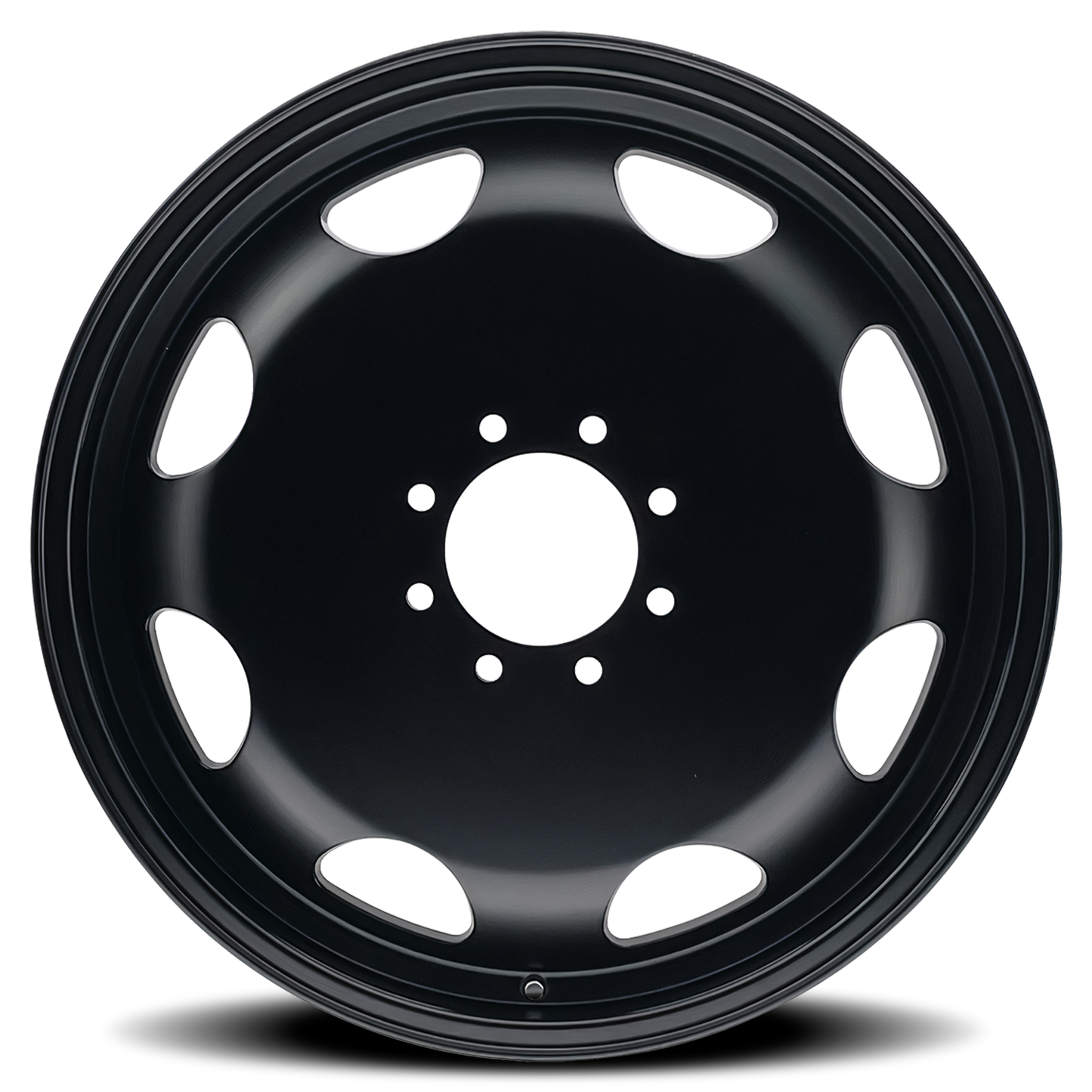 Dually Wheels Summit Dually 9110D MB 20x8.25 Matte Black 8 On 170 Bolt Pattern 100 Offset Cali Offroad Wheels