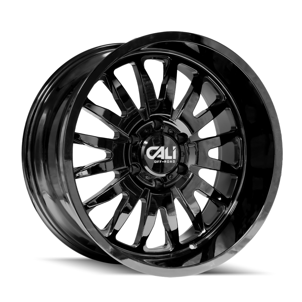 CALI OFF-ROAD SUMMIT 9110 GLOSS BLACK 20X10 8-180 -25MM 124.1MM 9110-2178GBN