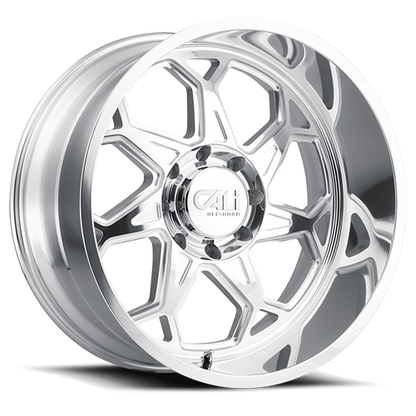 Cast Aluminum Wheels Sevenfold 9111 PO 20x10 Polished Cali Offroad Wheels