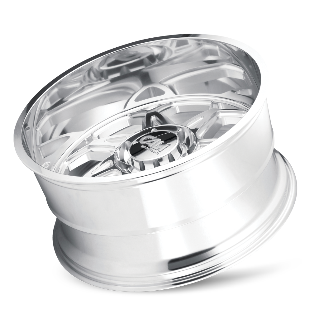 Cast Aluminum Wheels Sevenfold 9111 PO 20x12 Polished Cali Offroad Wheels