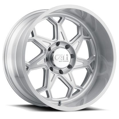 Cast Aluminum Wheels Sevenfold 9111 SL 20x9 Brushed Brushed Silver Cali Offroad Wheels