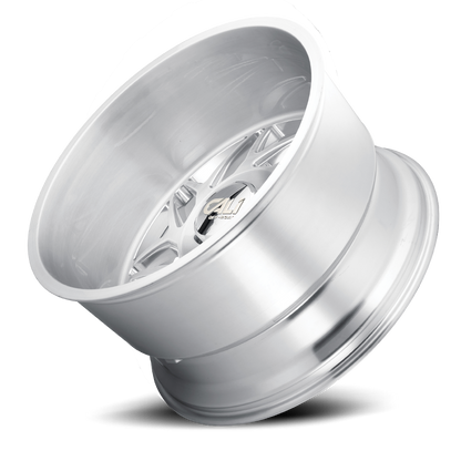 Cast Aluminum Wheels Gemini 9112 SL 20x10 Brushed Cali Offroad Wheels