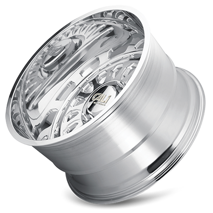 Cast Aluminum Wheels Paradox 9113 PO 24x14 Milled Spokes Polished Cali Offroad Wheels