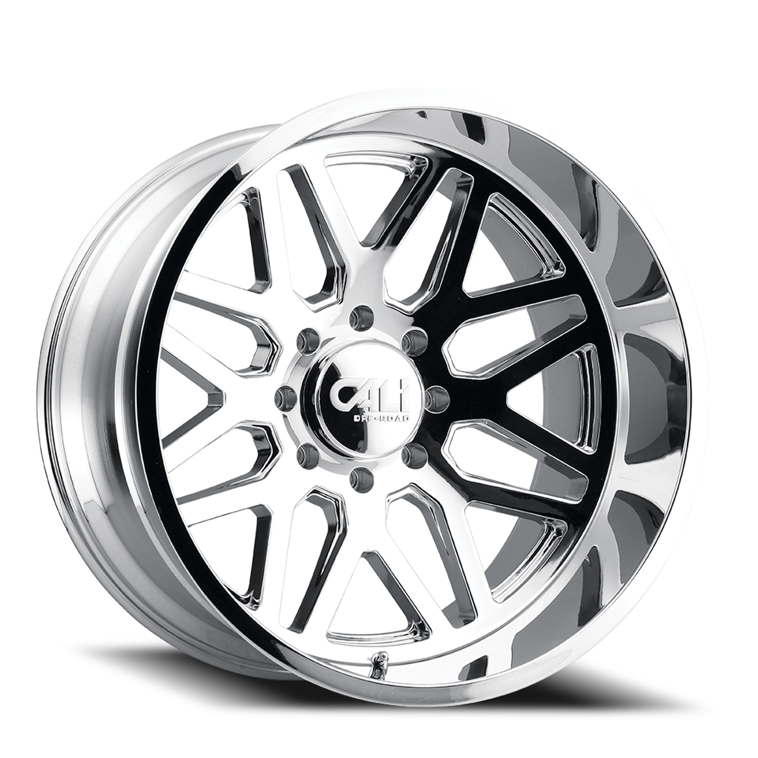 Cast Aluminum Wheels Invader 9115 CH 20x10 Chrome Cali Offroad Wheels
