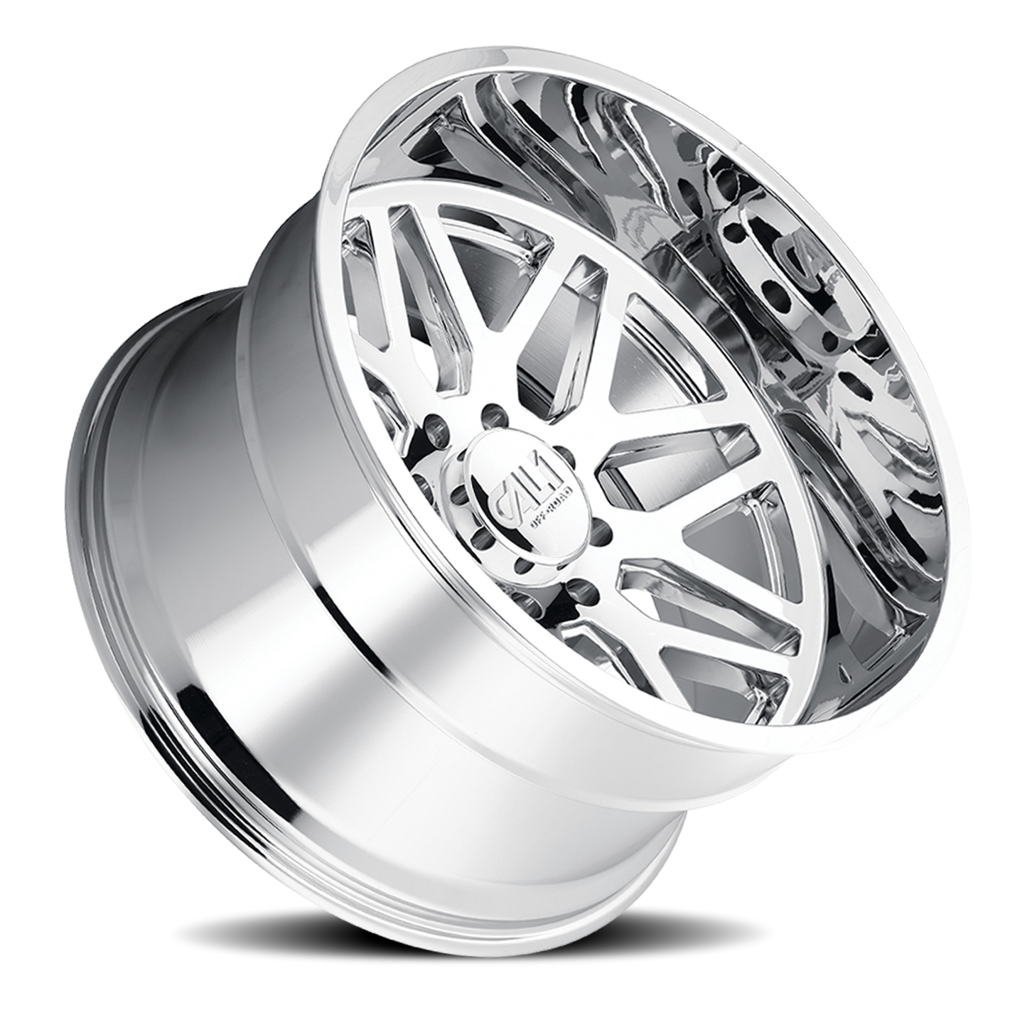 Cast Aluminum Wheels Invader 9115 CH 20x12 Chrome Cali Offroad Wheels