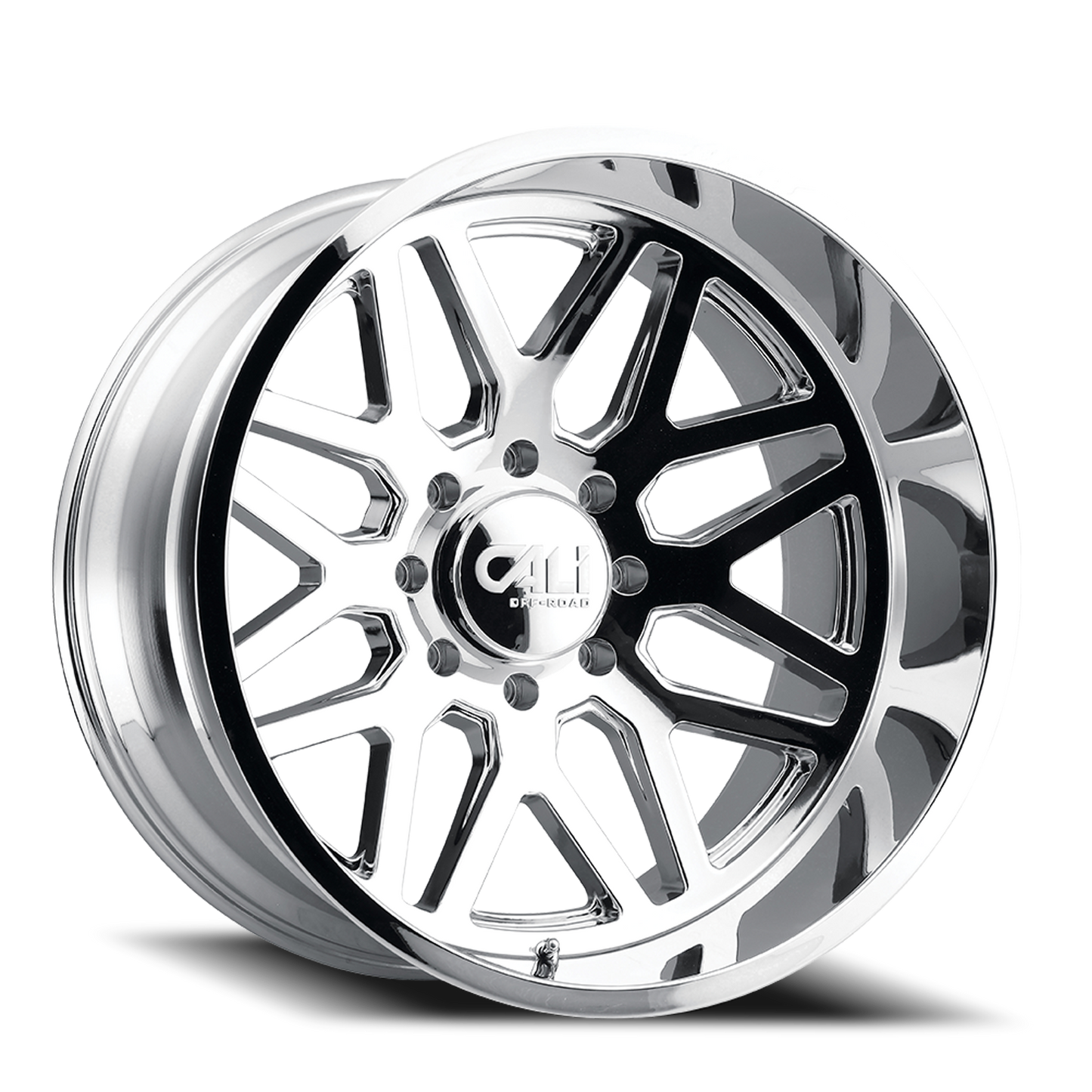 Cast Aluminum Wheels Invader 9115 CH 24x14 Chrome Cali Offroad Wheels