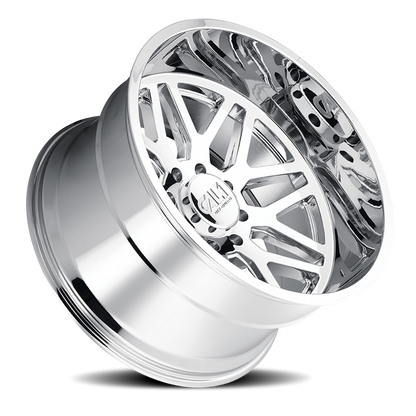 Cast Aluminum Wheels Invader 9115 CH 24x14 Chrome Cali Offroad Wheels