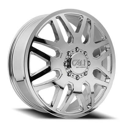 Dually Wheels Invader Dually 9115D CH 22x8.25 Chrome Cali Offroad Wheels