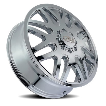 Dually Wheels Invader Dually 9115D CH 24x8.25 Chrome Cali Offroad Wheels