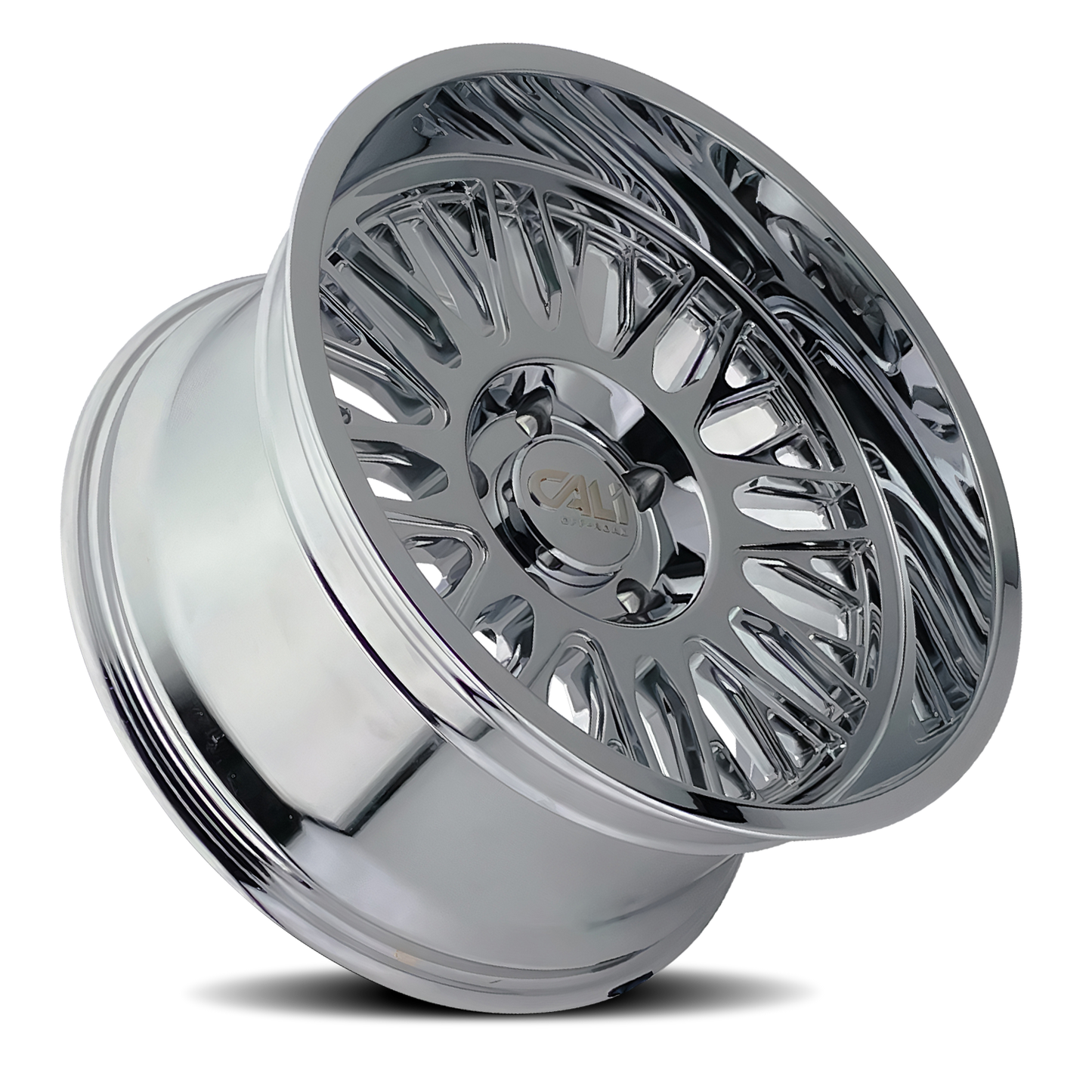 Cast Aluminum Wheels Vertex 9116 CH 20x10 Chrome Cali Offroad Wheels