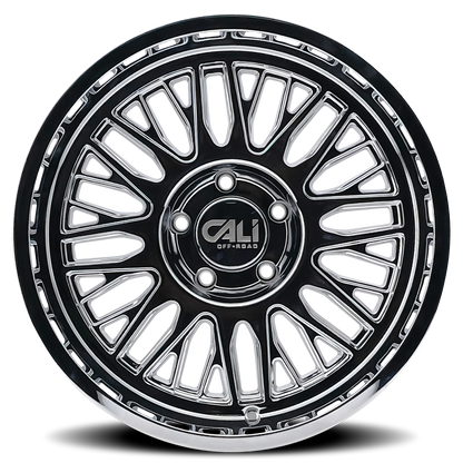 Cast Aluminum Wheels Vertex 9116 CH 20x10 Chrome Cali Offroad Wheels
