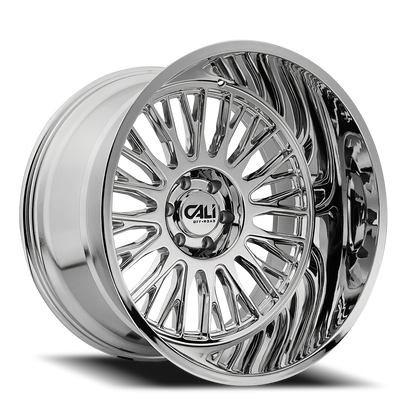 Cast Aluminum Wheels Vertex 9116 CH 22x12 Chrome Cali Offroad Wheels
