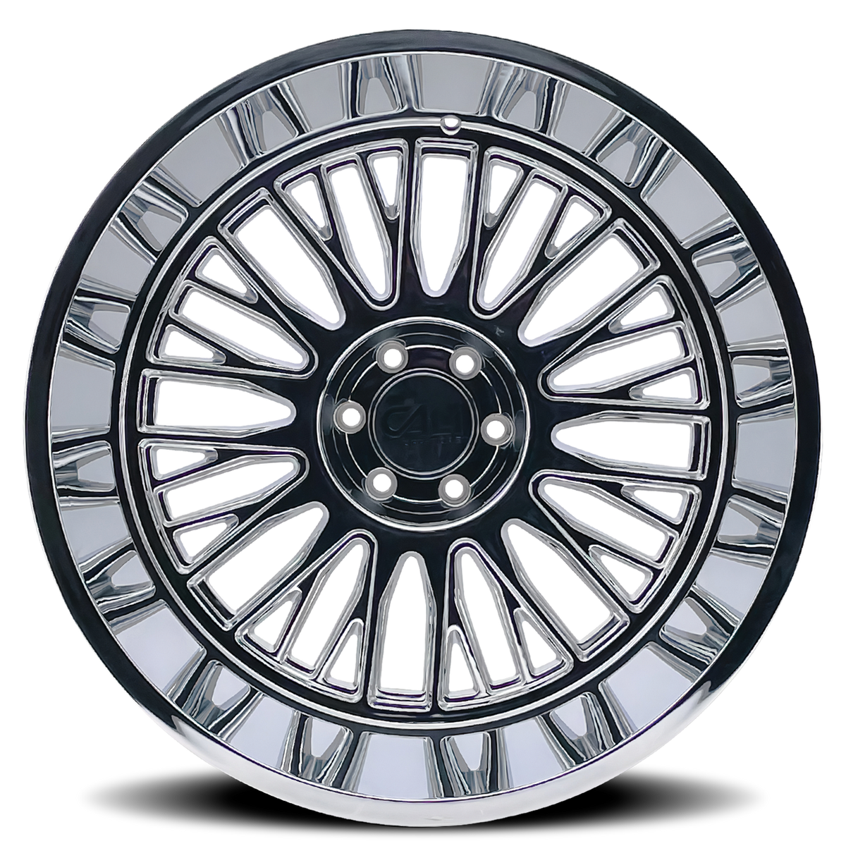 Cast Aluminum Wheels Vertex 9116 CH 22x12 Chrome Cali Offroad Wheels