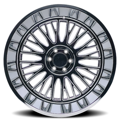 Cast Aluminum Wheels Vertex 9116 CH 22x12 Chrome Cali Offroad Wheels