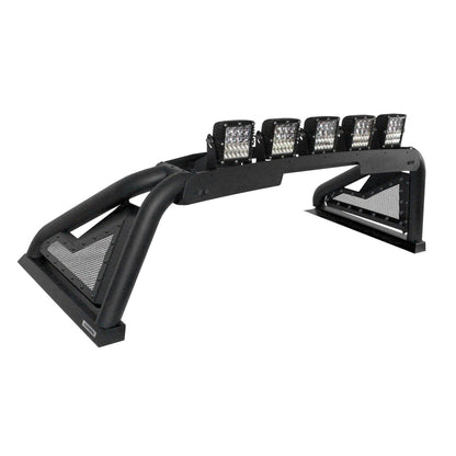 Sport Bar 2.0 with Power Actuated Retractable Light Mount Textured Black 2019-2025 Silverado 1500 Go Rhino