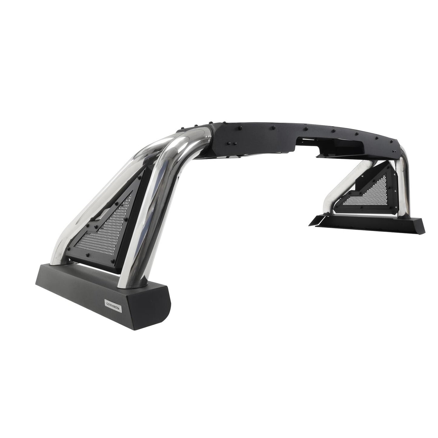 Sport Bar 2.0 with Power Actuated Retractable Light Mount Polished Stainless Steel 2022-2026 Toyota Tundra Go Rhino
