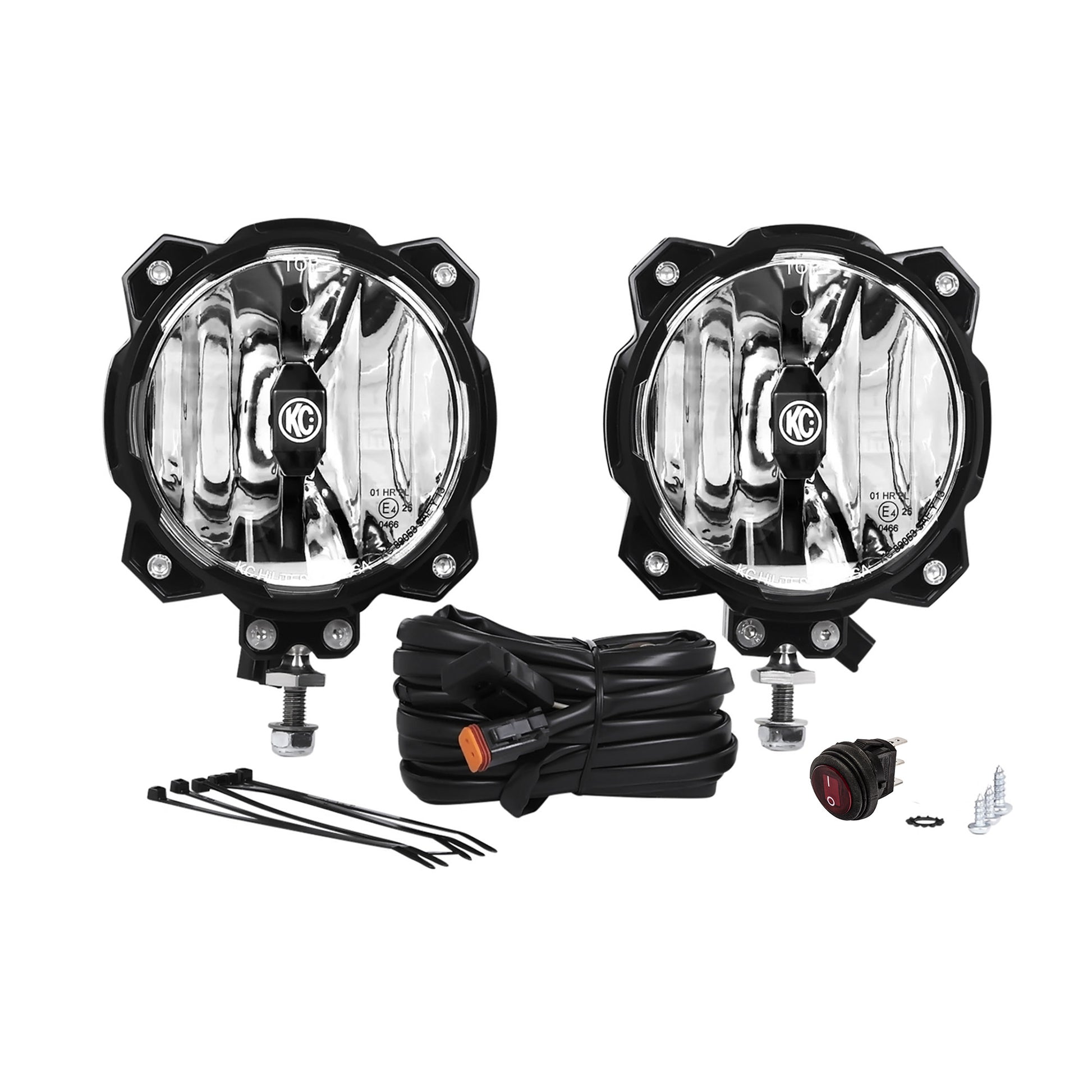 Pro6 Grav LED Inf Ring 6 Inch Wide 2 Light System KC HiLiTES