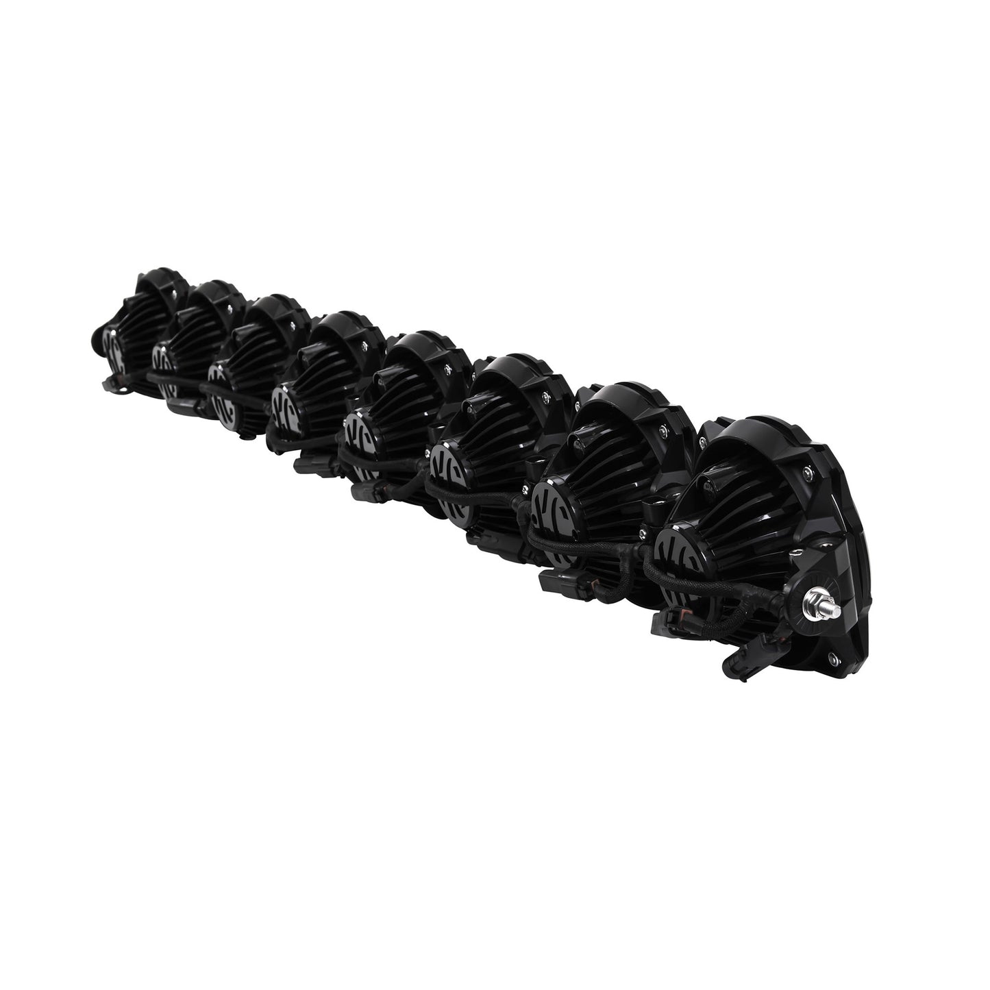 KC Pro6 Gravity LED 50 Inch Straight Light Bar 8 Light Combo System Universal KC HiLiTES
